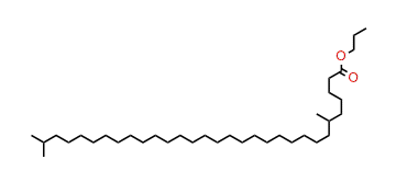Propyl 6,30-dimethylhentriacontanoate